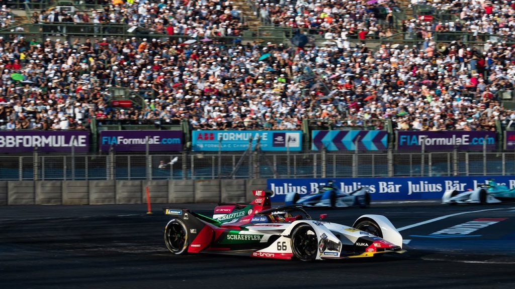 La escuderia Audi Sport ABT Schaeffler se corona en el E-Prix de la CDMX