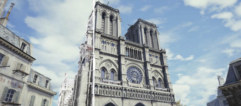 Ubisoft reconstruye la Catedral de Notre Dame