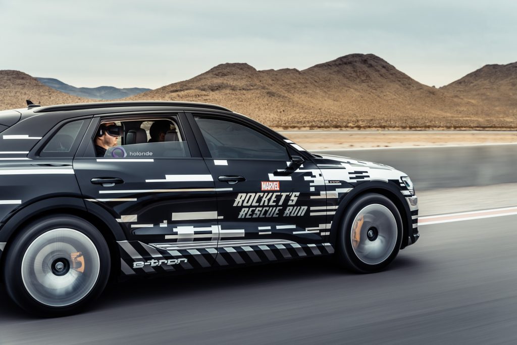 Audi e-tron en CES 2019.
