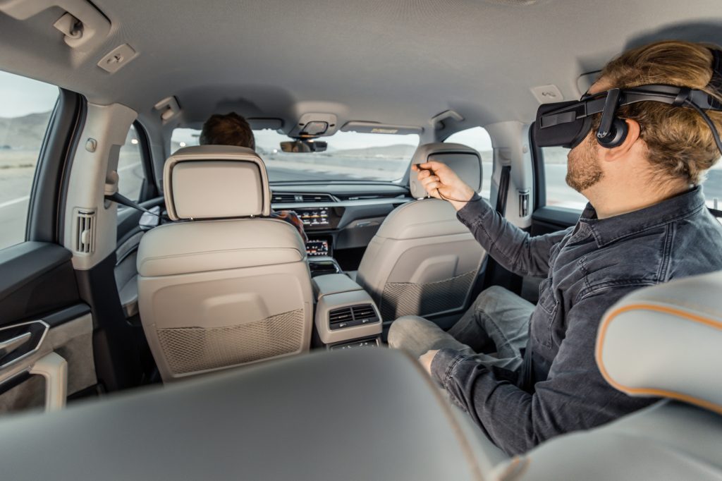 Audi e-tron en CES 2019.