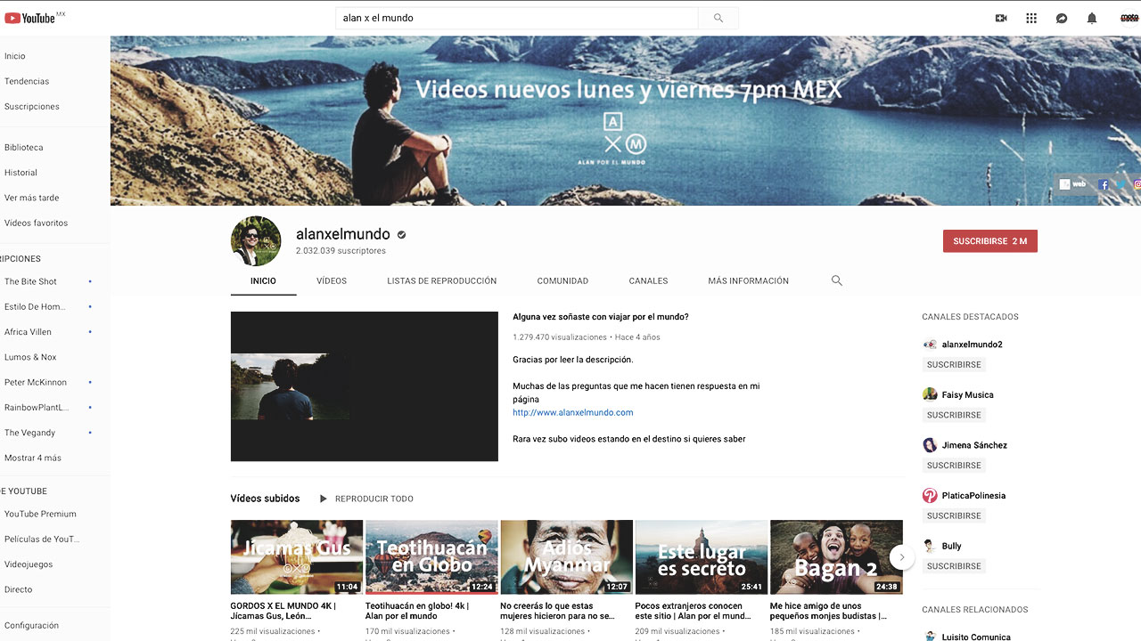 Sitios web para planear un viaje