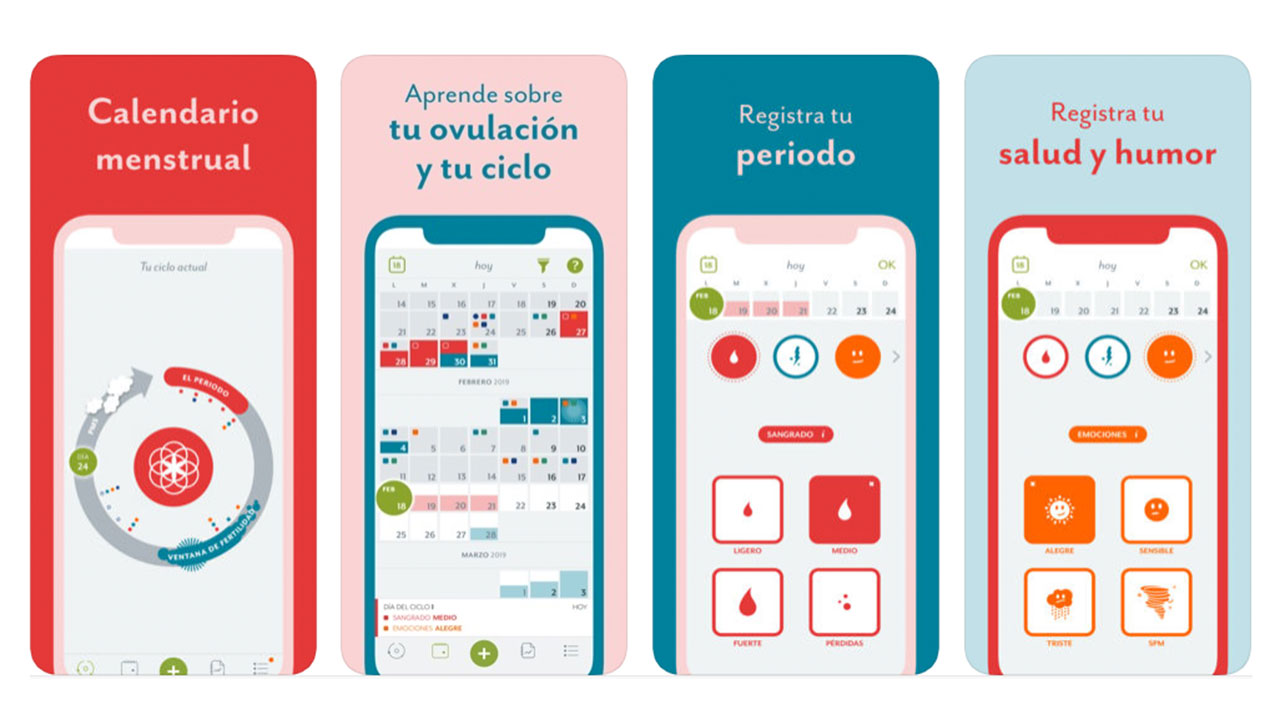 apps para el periodo menstrual