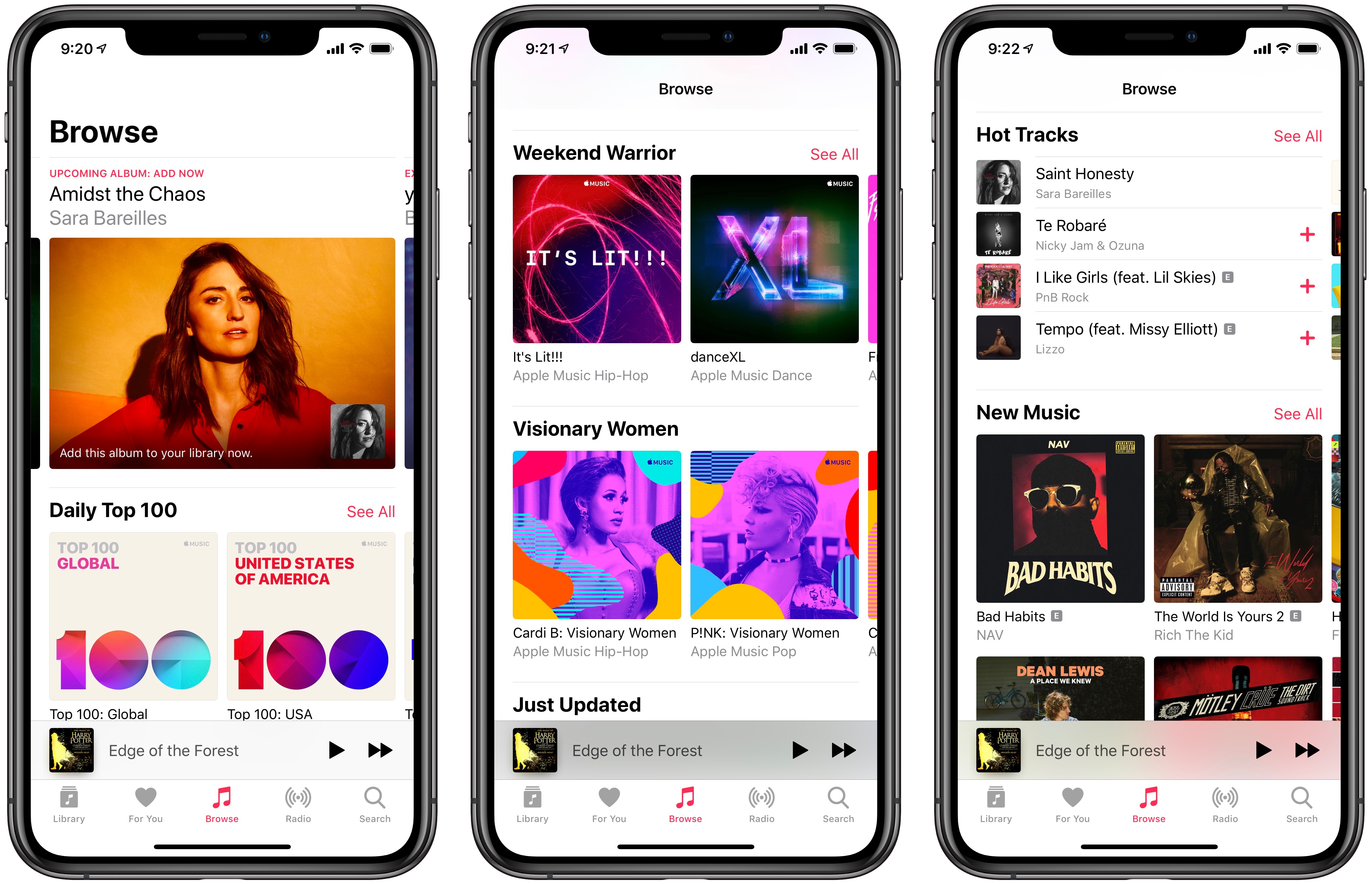 Apple Music mujeres latinas