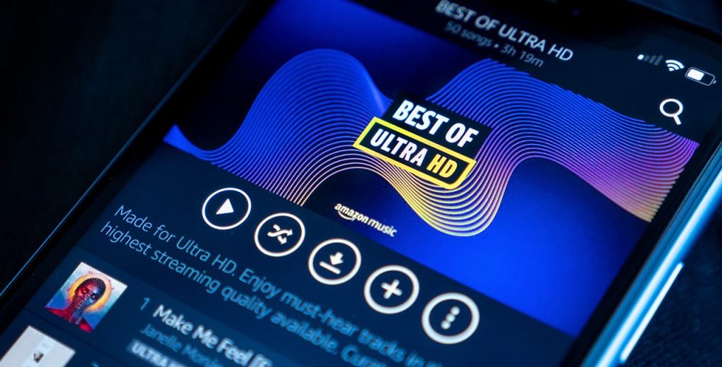 Amazon Music HD de alta resolución azota a Spotify